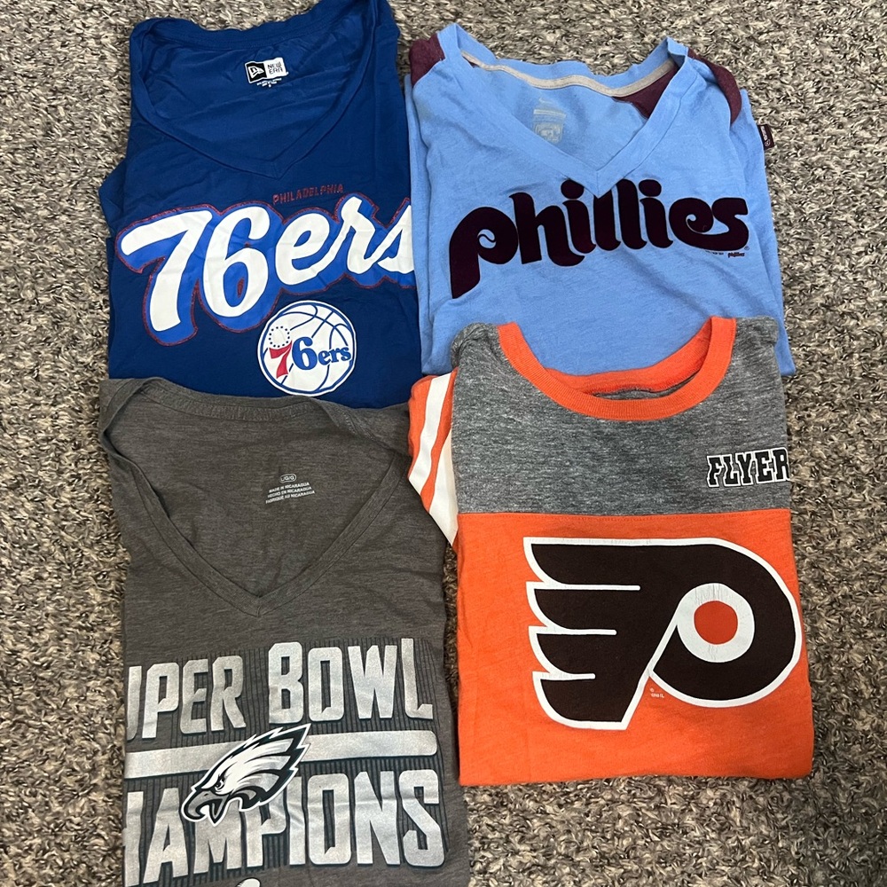 Philadelphia Sports Team T-Shirts